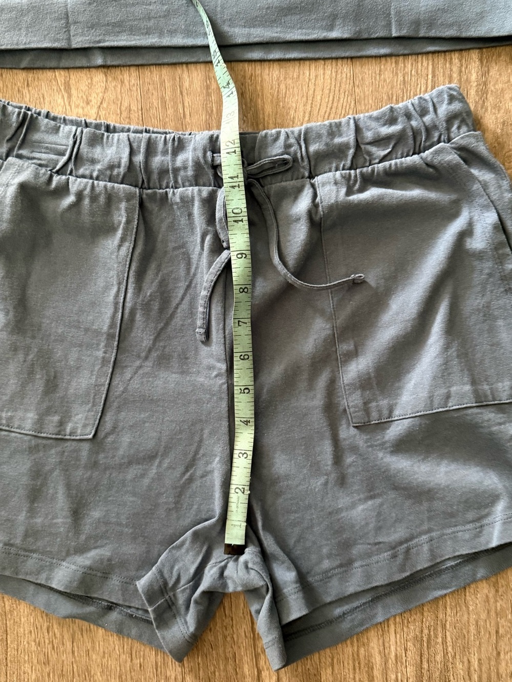 Zenana Slate Blue Short Set NWOT - Picture 10 of 14